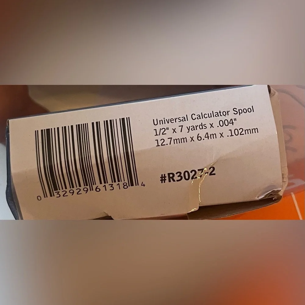 Universal Calculator Spools, Box of two